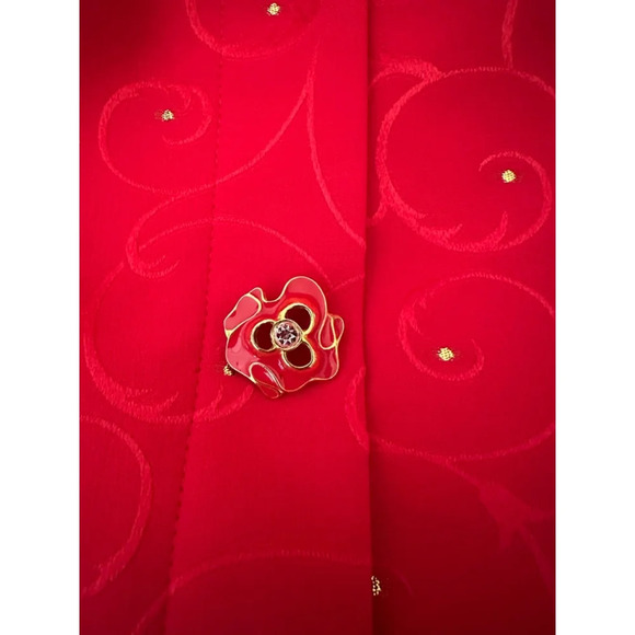 Um Collections Sparky Blazer Size 4 Pink Vintage - Picture 4 of 5